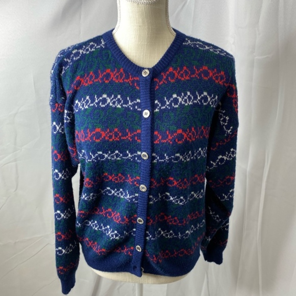 York Fair by Seiferts cardigan sweater medium
